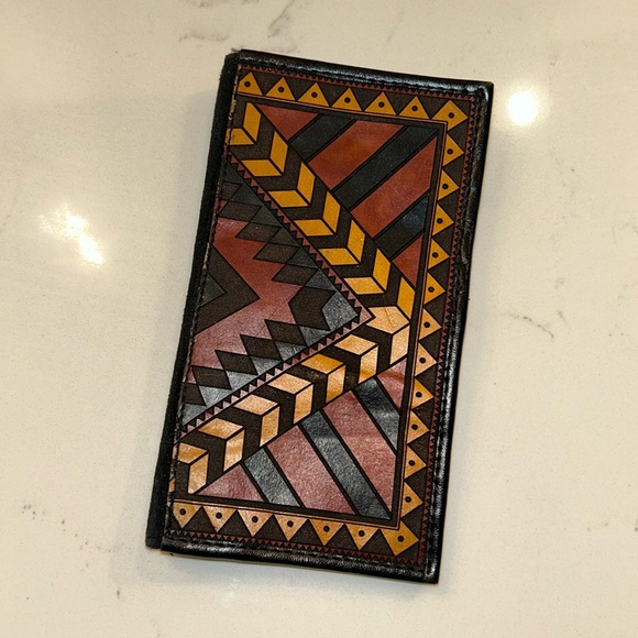 Idyllwind Multicolor Geometric Wallet - Picture 1 of 7